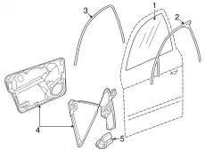 Эл.двигатель стеклоподъёмника 3B0959802AB VAG