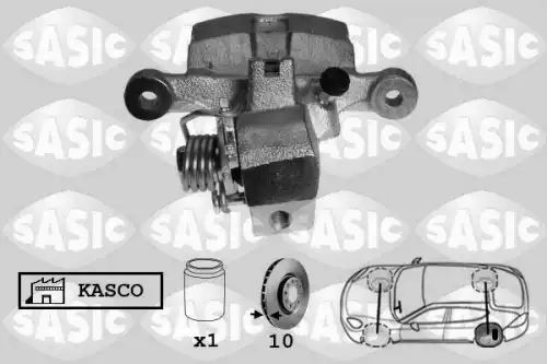 Суппорт тормозной SASIC 6506170