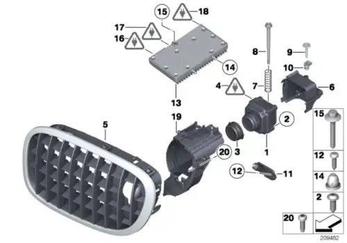 Корпус розетки 61138364664 MINI