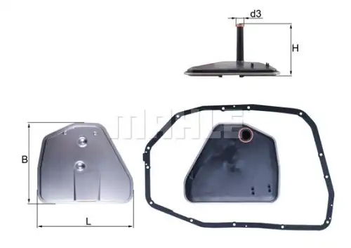 Фильтр АКПП KNECHT HX164D1