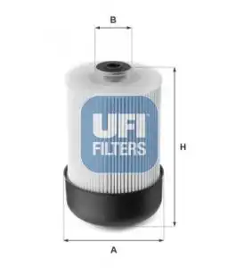 Топливный фильтр UFI 26.115.00