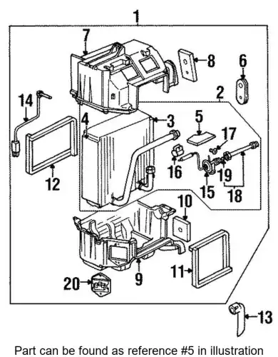 09.214 INSULATOR, EVAP 1-83579-784-0 ISUZU