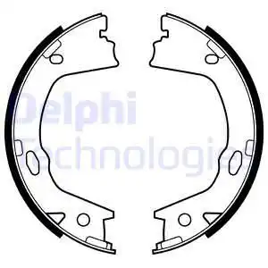 Тормозные колодки барабанные DELPHI LS2153