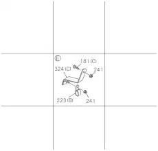 BOLT, BRKT TO C/BL 0-28781-020-0 ISUZU