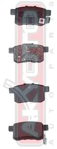 Тормозные колодки дисковые ASVA AKD8161