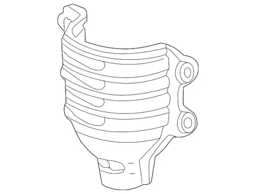 COVER, FR. 18181-PLC-900 HONDA