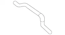 HOSE,INTER COOLER OUTLET AIR 1545A008 MITSUBISHI