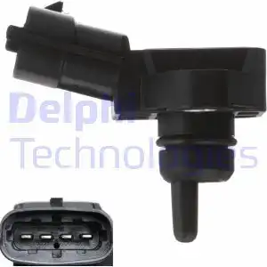 Датчик, давление во впускной трубе PS10221 DELPHI