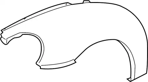 Крыло VAG 1C0821104K GRU