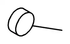 00.253 CUP, SEALING,CYL HEAD 1-09600-005-2 ISUZU