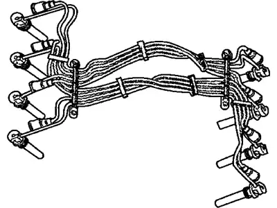 CABLE IGNITION, (#8) 4606 894AA CHRYSLER