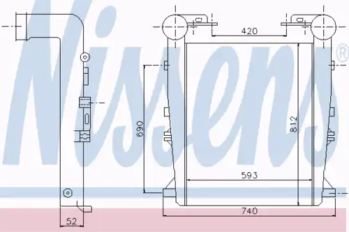 Интеркулер NISSENS 97027