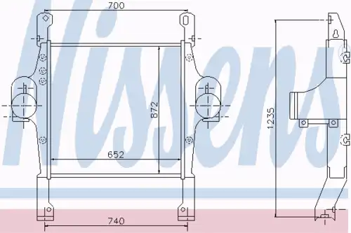 Интеркулер NISSENS 97022