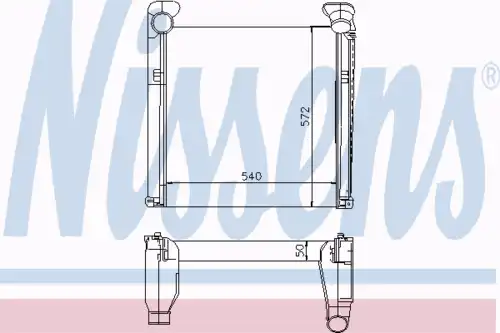 Интеркулер NISSENS 97007