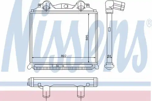 Интеркулер NISSENS 97050