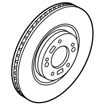 Тормозной диск HYUNDAI / KIA 58411D4650
