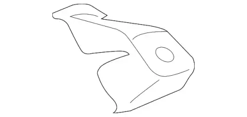 КРОНШТЕЙН КРЫШКИ ДВИГАТЕЛЯ 1003A118 MITSUBISHI