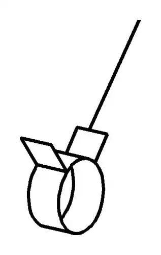 CLIP, VENT HOSE 8-94121-113-0 ISUZU