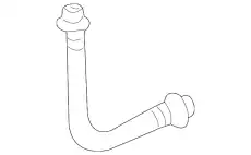 HOSE SET, RR. BRAKE 01466-S0X-000 HONDA