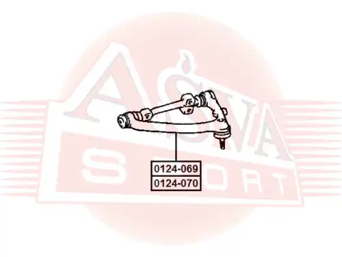 Рычаг подвески ASVA 0124-069