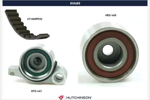 Комплект ремня ГРМ KH 489 HUTCHINSON