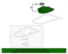 Фильтр АКПП CHRYSLER 2824A007
