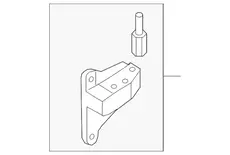 Bracket assy - engine support 2167025002 HYUNDAI