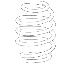 SPRING, FR. 51401TM8A11 HONDA