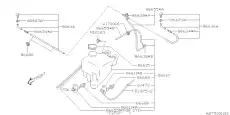 Расширительный бачок SUBARU 86610FE000