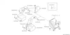 Расширительный бачок SUBARU 46032AC080