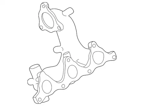 Коллектор выпускной MITSUBISHI MR481816