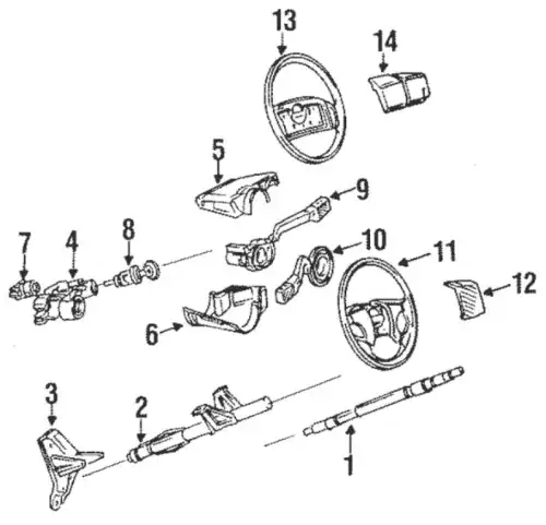 Переключатель подрулевой VAG 191953519A 01C
