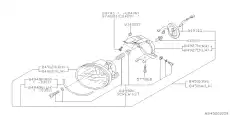 Фара SUBARU 84912SA490