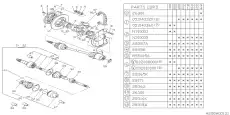 Ступица SUBARU 723610150