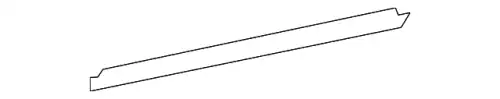 Уплотнитель двери 1K5837476B VAG
