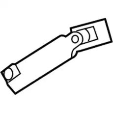 SHAFT STEERING COLUMN INTERMEDIATE 55351 285AB DODGE