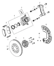SCREW CAP HEAD M10X1.25X24.30 6510 762AA DODGE