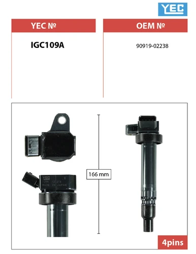 Катушка зажигания YEC IGC109F