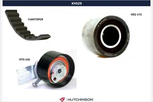 Комплект ремня ГРМ KH 529 HUTCHINSON