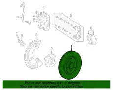 1. Тормозные системы AG1Z2C026A LINCOLN