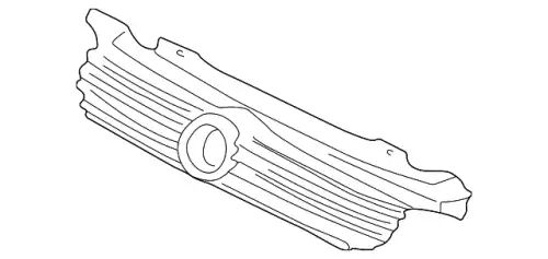 Решетка радиатора VAG 701853653D 01C