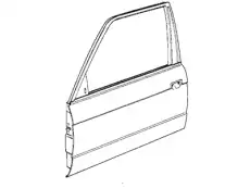 Дверь Л Пд ! \BMW 3' E30 41 51 1 965 017