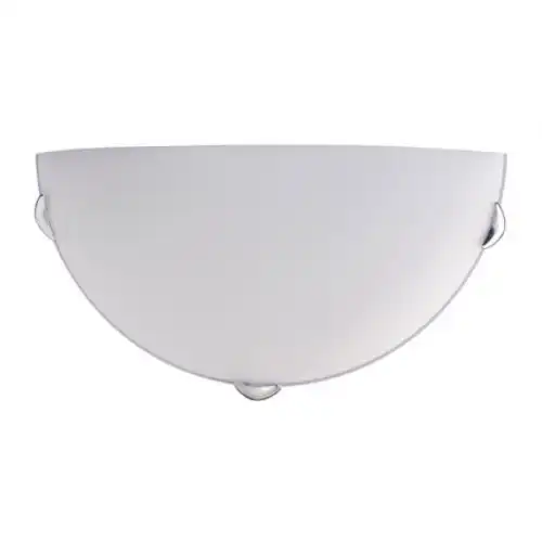 Светильник/НББ/1х60 Вт, Е27 1/2 белый 24121 VESTA LIGHT