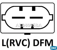 Генератор KRAUF ALD8005BA