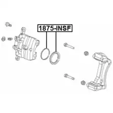 р/к диск.торм.! d41\ Audi A3, VW GolfIV/Bora 1875-INSF FEBEST
