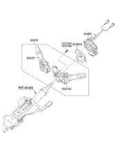 Переключатель подрулевой KIA 934202K050