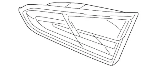 Стекло фары KIA 92440A7000