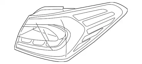 Стекло фары KIA 92420A7330