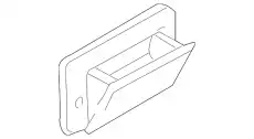 ПЕПЕЛЬНИЦА,ОБШИВКИ ЗАДН. ДВЕРИ MR366005 MITSUBISHI
