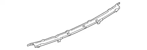 Усилитель бампера MITSUBISHI MN126691